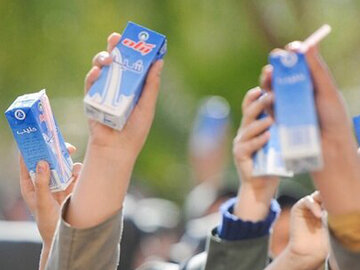 توزیع شیر رایگان بین ۵۴۰ هزار دانشآموز تهرانی/ اصرار بر نوشیدن شیر در مدرسه
 شیر رایگان