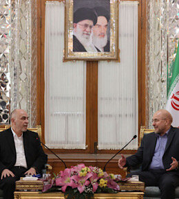 قالیباف: طوفانالأقصی نقطه عطفی برای تغییر سرنوشت تاریخ بود
 دیدار قالیباف با رئیس شورای رهبری حماس