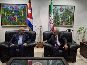 دیدار قالیباف با نایب رئیس مجلس هاوانا