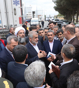 نظارت میدانی نیکزاد از منطقه آزاد اردبیل-بیلهسوار سفر نظارتی نیکزاد به منطقه آزاد بیله سوار