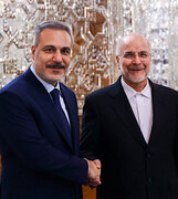 دیدار قالیباف با وزیر امور خارجه ترکیه