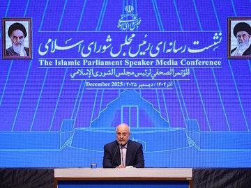 نشست خبری قالیباف