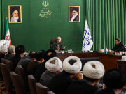 دیدار قالیباف با رئیس و اعضای هئیت علمی مرکز تحقیقات اسلامی