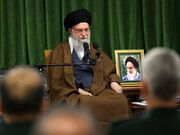 دیدار رهبر انقلاب با دست اندرکاران کنگره ۵۵۸۰ شهید استان البرز