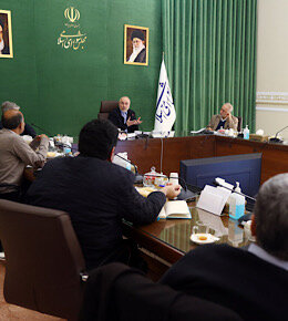 قالیباف و اعضای کمیسیون تلفیق بودجه ۱۴۰۵