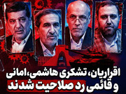 رد صلاحیت شدگان