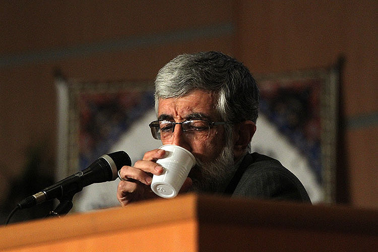 سخنرانی حدادعادل در دانشگاه خوارزمی کرج