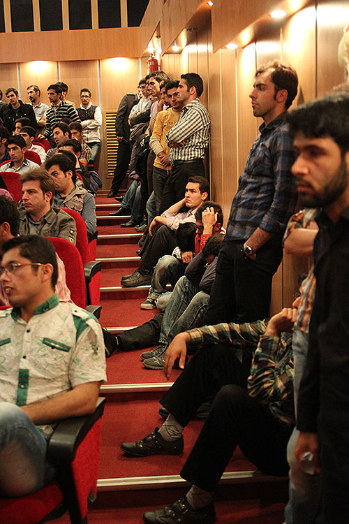 سخنرانی حدادعادل در دانشگاه خوارزمی کرج