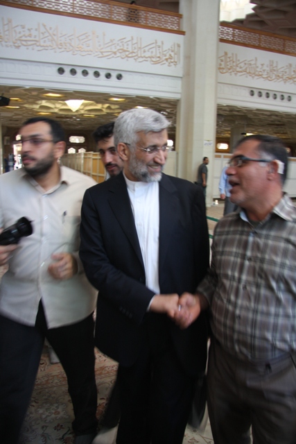 دیدار سعید جلیلی با علما و مراجع قم