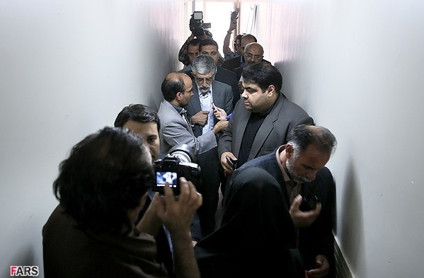 نشست خبری حدادعادل در خبرگزاری فارس