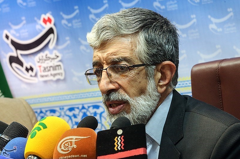 نشست خبری حدادعادل در خبرگزاری تسنیم