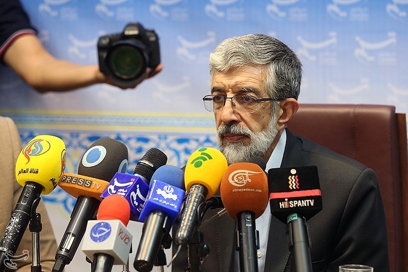 نشست خبری حدادعادل در خبرگزاری تسنیم