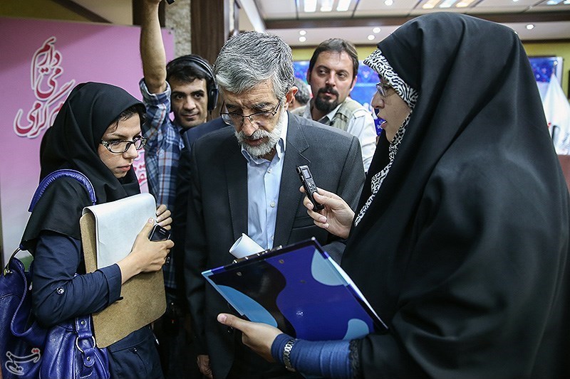 نشست خبری حدادعادل در خبرگزاری تسنیم