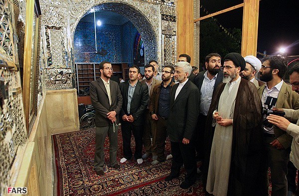 سفر تبلیغاتی سعید جلیلی به قزوین