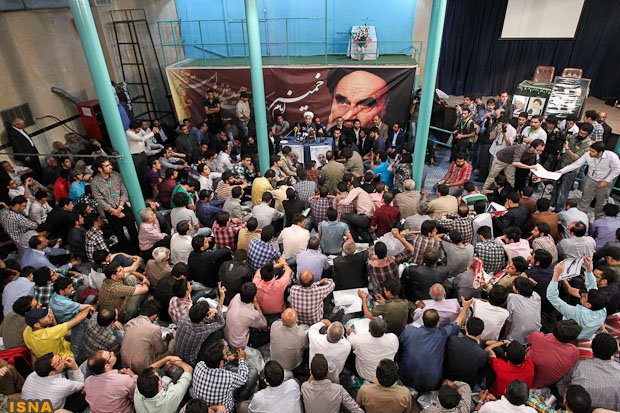 سخنرانی حسن روحانی در حسینیه جماران