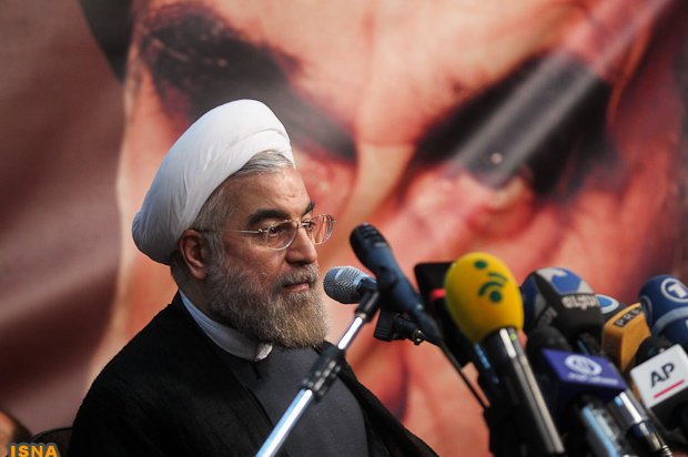 سخنرانی حسن روحانی در حسینیه جماران