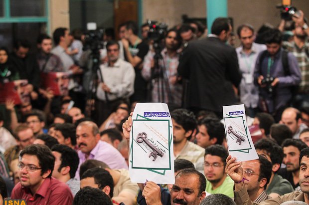 سخنرانی حسن روحانی در حسینیه جماران