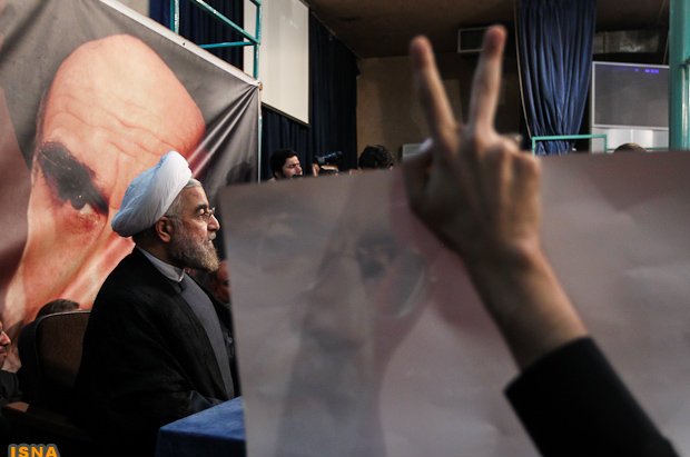 سخنرانی حسن روحانی در حسینیه جماران