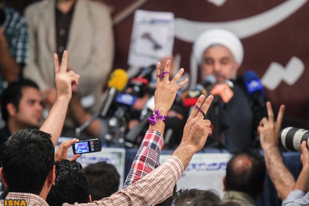سخنرانی حسن روحانی در حسینیه جماران