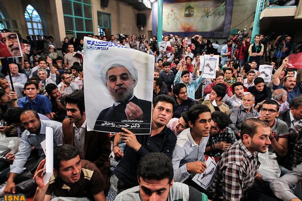 سخنرانی حسن روحانی در حسینیه جماران