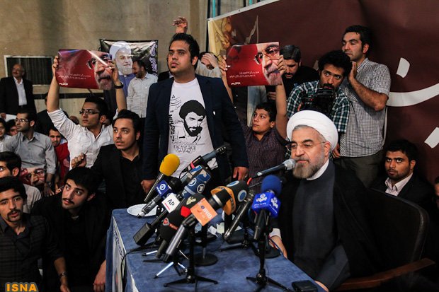 سخنرانی حسن روحانی در حسینیه جماران