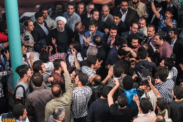 سخنرانی حسن روحانی در حسینیه جماران