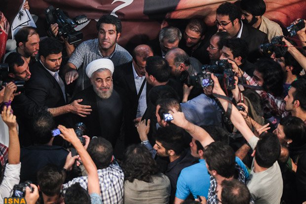 سخنرانی حسن روحانی در حسینیه جماران