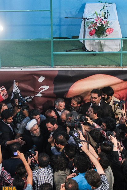 سخنرانی حسن روحانی در حسینیه جماران