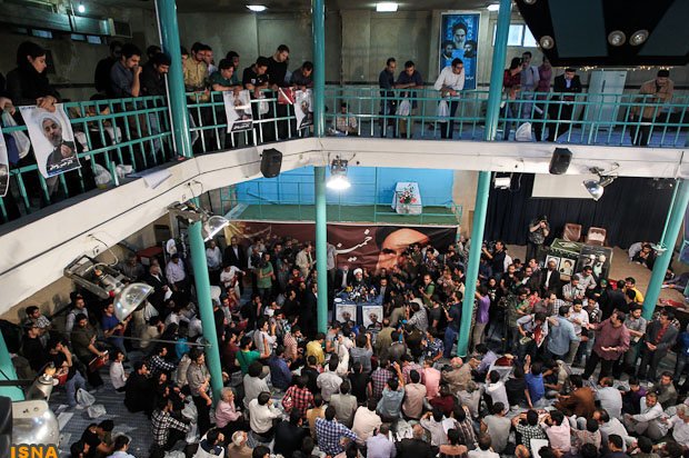 سخنرانی حسن روحانی در حسینیه جماران
