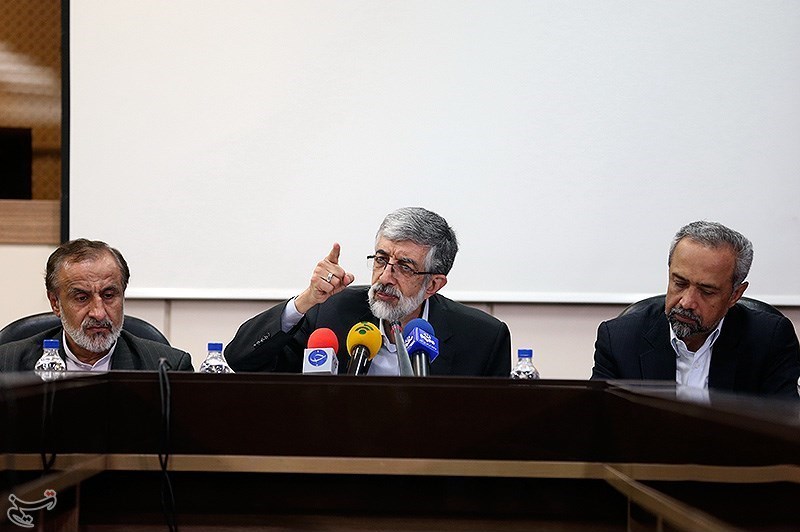 نشست حدادعادل با فعالان اتاق بازرگانی تهران