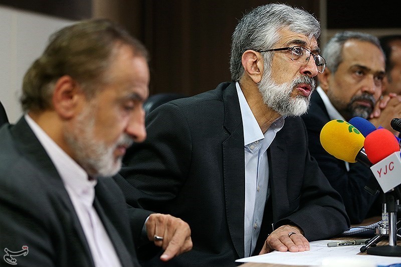 نشست حدادعادل با فعالان اتاق بازرگانی تهران