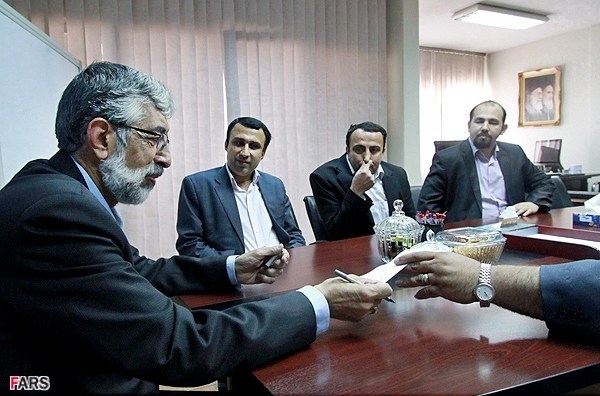 نشست خبری حدادعادل در خبرگزاری فارس