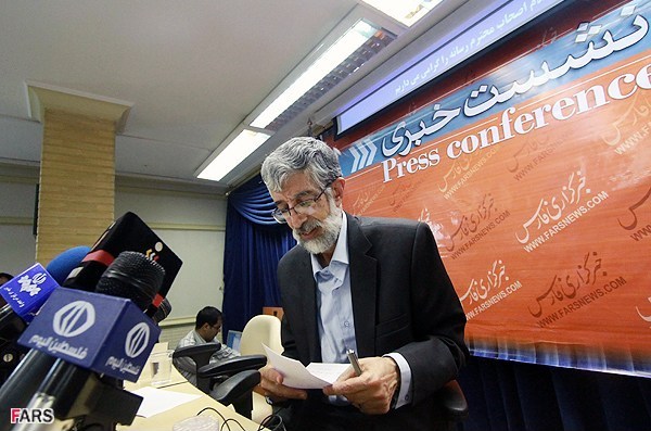 نشست خبری حدادعادل در خبرگزاری فارس