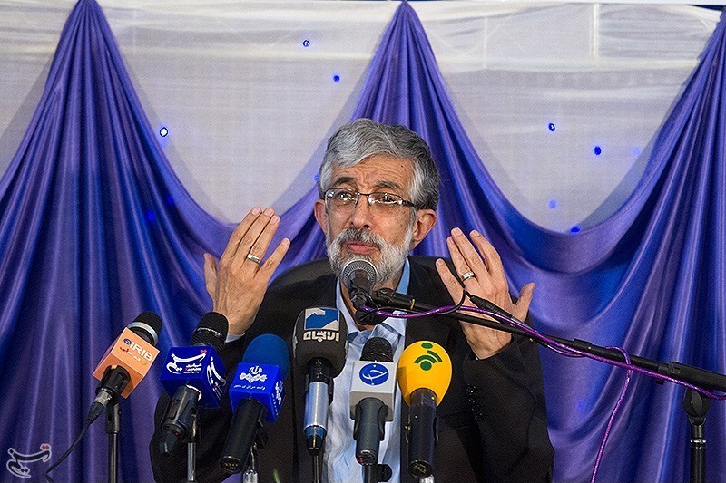 حدادعادل در مسجد انصارالحسین تهران