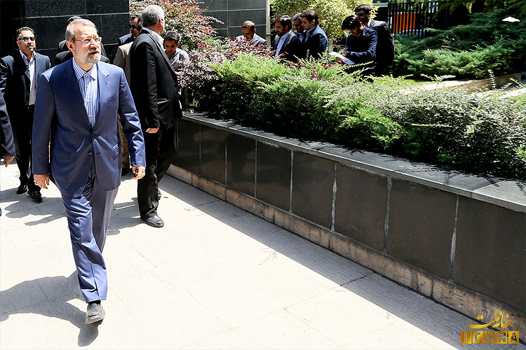 دیدار رئیس مجلس با حسن روحانی