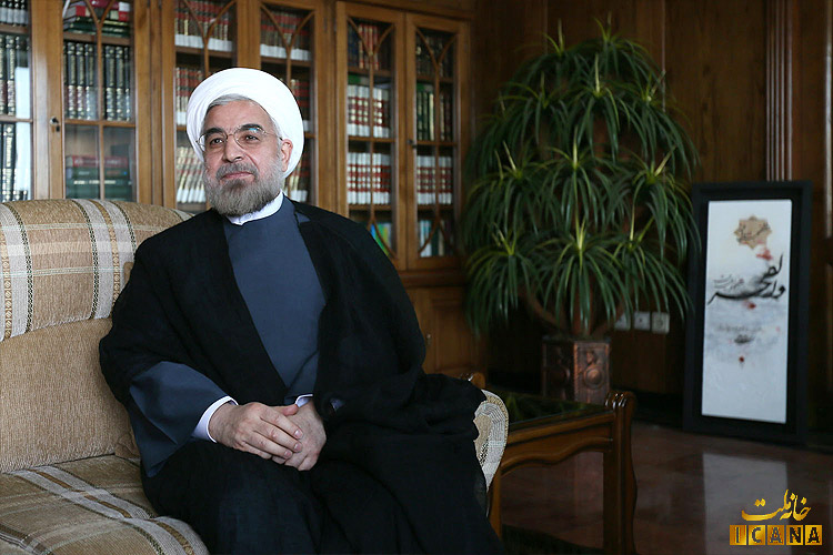 دیدار رئیس مجلس با حسن روحانی