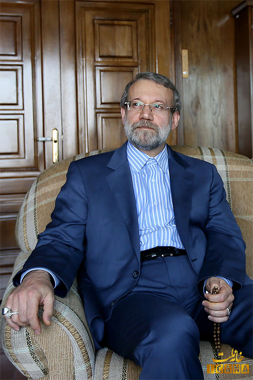 دیدار رئیس مجلس با حسن روحانی