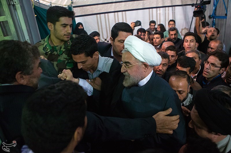 تجدید میثاق رئیس جمهور منتخب با آرمان های امام راحل