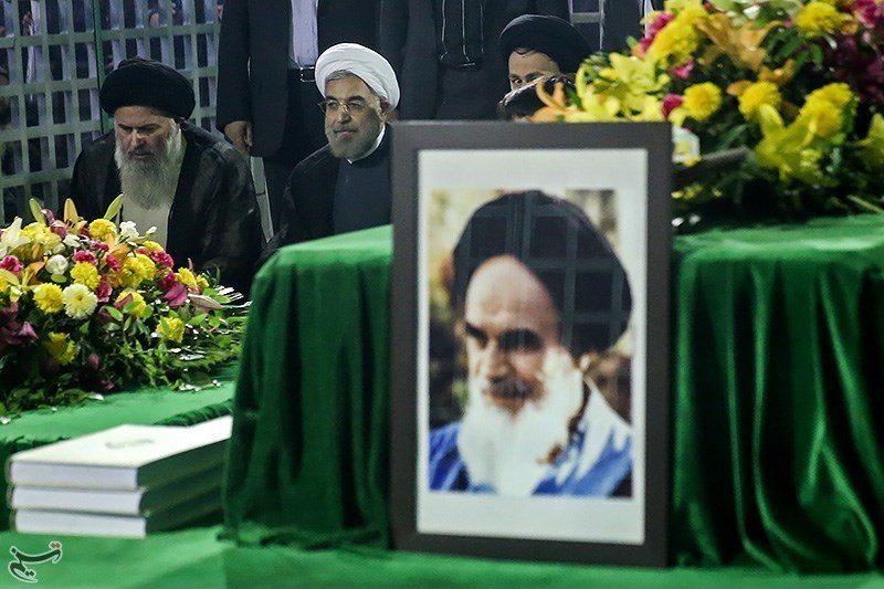 تجدید میثاق رئیس جمهور منتخب با آرمان های امام راحل