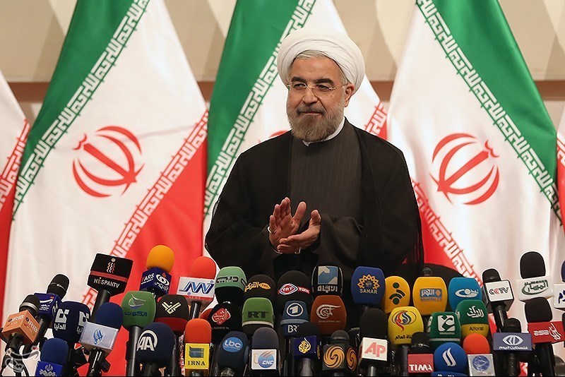 نخستین نشست خبری رئیس جمهور منتخب