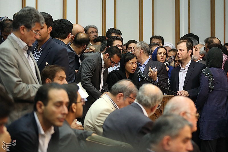 نخستین نشست خبری رئیس جمهور منتخب