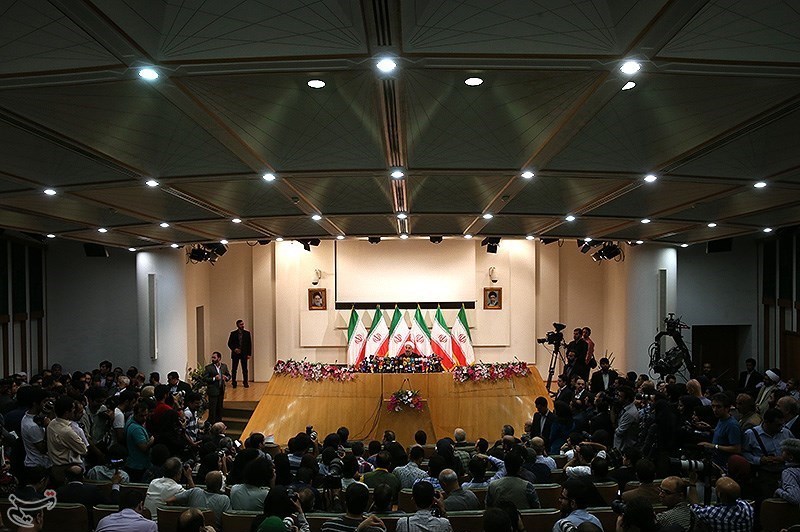 نخستین نشست خبری رئیس جمهور منتخب