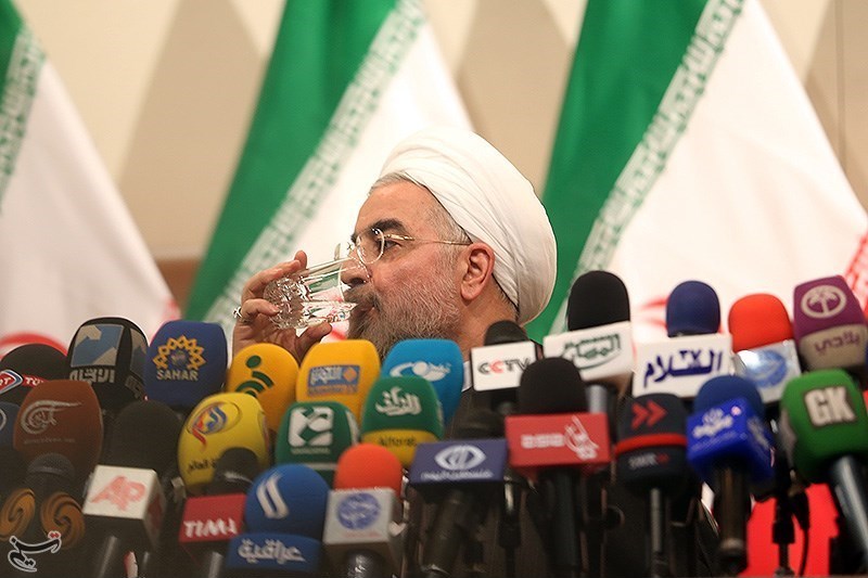 نخستین نشست خبری رئیس جمهور منتخب