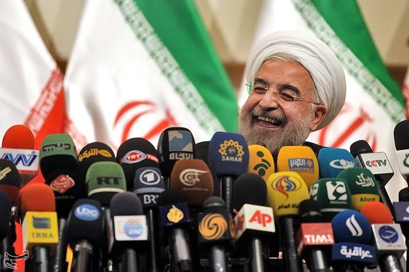 نخستین نشست خبری رئیس جمهور منتخب