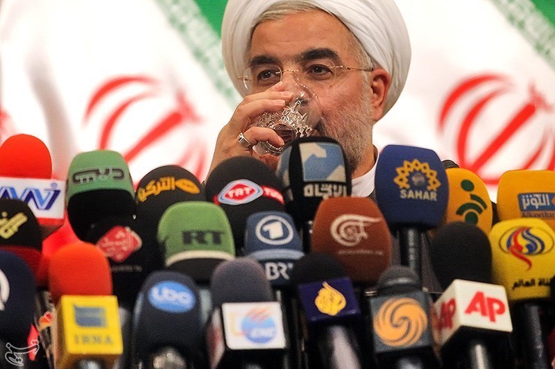 نخستین نشست خبری رئیس جمهور منتخب