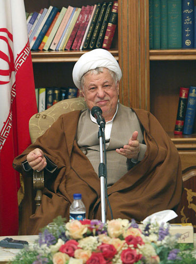 دیدار جمعی از منتخبان چهارمین دوره شورای شهر تهران با هاشمی رفسنجانی