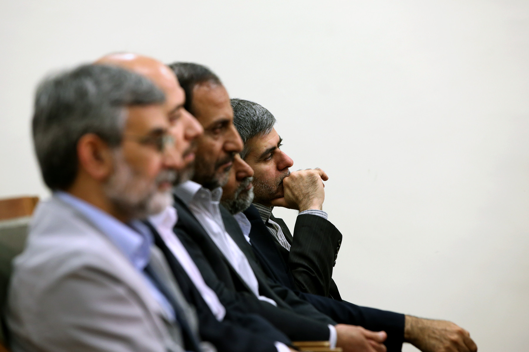 آخرین دیدار رئیس جمهور و اعضای هیئت دولت دهم با رهبر انقلاب