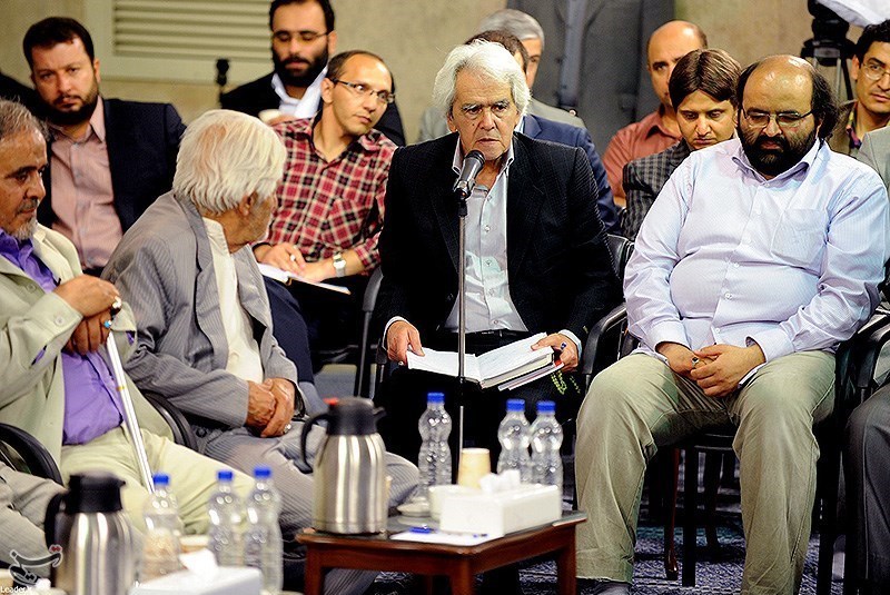 دیدار شعرا و اهالی فرهنگ با مقام معظم رهبری