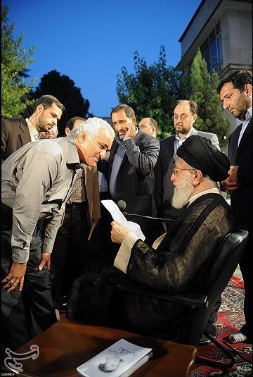 دیدار شعرا و اهالی فرهنگ با مقام معظم رهبری