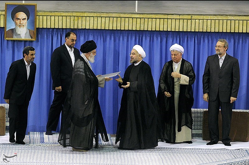 مراسم تنفیذ حکم ریاست جمهوری دکتر روحانی